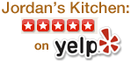 Jordan's Kitchen gets five stars on Yelp!